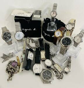 agnes b. アニエスベー　16点　まとめ　セット　腕時計　クォーツ　時計　ブランド