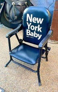 『女性＆子供用　キャンピングチェアー　折り畳み椅子　NewYorkBaby』