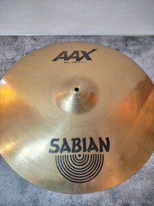 ライドシンバル 20インチ★SABIAN AAX★ステージライド★ブリリアント★ドラム