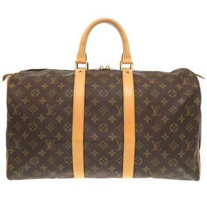 美品 ルイ ヴィトン キーポル45 モノグラム M41428 ボストンバッグ LV 0234 LOUIS VUITTON