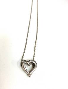 ♥♥6263 タサキ　SILVERネックレス　0.01ｃｔ♥♥