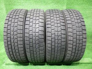 中古 ダンロップ タイヤ 冬 165/60R15 4本 2017年 WM01