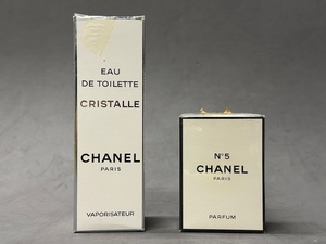 〔2368〕☆CHANEL 　クリスタル CRISTALLE オードトワレ　60ml、NO5 PARFUM 14ml ☆