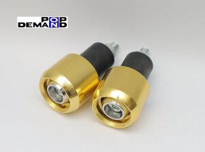 ◆即日発送◇汎用 金 CNC ハンドル バーエンド RG250E ST250 ST250 Eタイプ SW-1 V-ストローム250