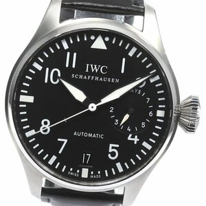 IWC SCHAFFHAUSEN IW500401 ビッグパイロットウォッチ 7デイズ 自動巻き メンズ _750645