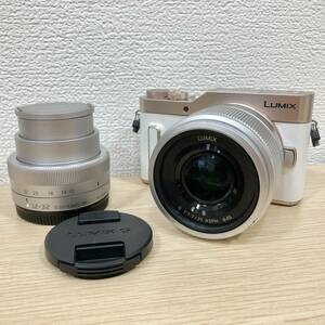 動作未確認 / Panasonic パナソニック LUMIX ルミックス DC-GF10 デジタルカメラ ダブルレンズキット ピンク ホワイト