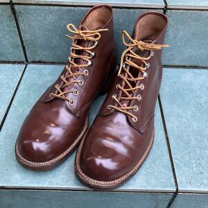 レッドウィング 777 ガラスレザー ビンテージ ヴィンテージ プリント羽タグ red wing コルクソール 875 877 pt83 pt91 茶芯 RED WING レア