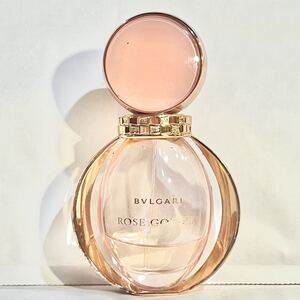  BVLGARI 50ml ROSE GOLDEA ブルガリ ローズ ゴルデア EDP オードパルファム SP スプレー 香水 フレグランス イタリア製　残量３割