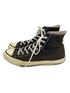 CONVERSE◆ハイカットスニーカー/UK9.5/BLK/キャンバス/7 THR//