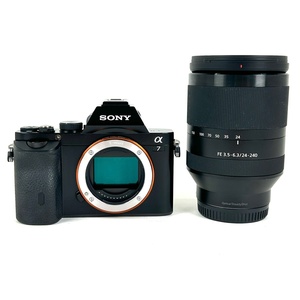 ソニー SONY α7 ボディ ILCE-7＋FE 24-240mm F3.5-6.3 OSS SEL24240 デジタル ミラーレス 一眼カメラ 【中古】