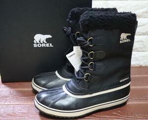 新品 29㎝(US11) SOREL ソレル　メンズ　スノーブーツ 1964 パックナイロン　PAC NYLON ブラック　黒