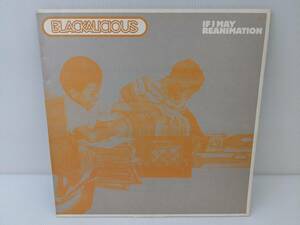 ねH0045【LP】BLACKALICIOUS(ブラッカリシャス)☆IF I MAY・REANIMATION【ＬＰレコード】