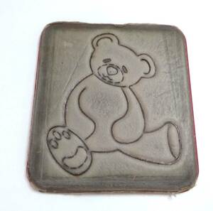 【CF-0053】入手困難/Sizzix/シジックス/ダイ/熊/クマ/Stuffed Bear/スクラップブッキング/中古品（SH）