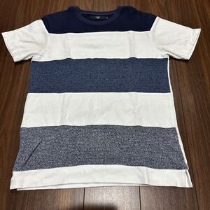 SHIPS シップス Tシャツ 半袖 ボーダー Mサイズ