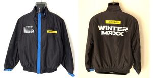 レア☆DUNLOP/ダンロップ☆WINTER MAXX☆スタッフジャンパー☆中綿/防寒☆非売品/コレクター/ウィンターマックス/ジャケット/フリー