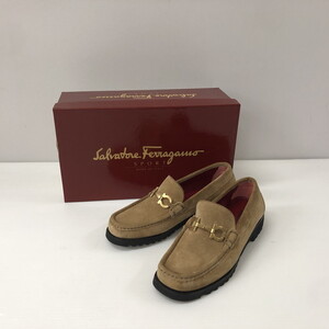 TEI【現状渡し品】Salvatore Ferragamo ガンチーニ ビット ローファー パンプス フェラガモ 0197068 5 1/2〈167-241114-YO-02-TEI〉