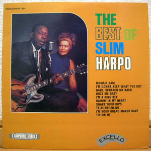 スリム・ハーポ【US盤 LP】SLIM HARPO The Best Of Slim Harpo | Excello 8010 SO -1 (エクセロ ルイジアナ スワンプ