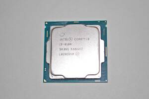 CPU Intel Core i3-8100 3.60GHZ 動作確認済 送料無料