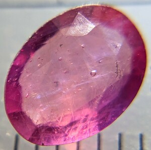 天然ルビー 0.98ct 天然石 ルース jewelry RUBY 希少宝石 裸石 パワーストーン お守り 宝石 鋼玉 誕生石 売り切り 卸 極ピンクレッドカラー