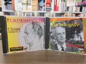 天10//CD///無傷!!///2枚セット★仏盤★TAHRA Schubert by フルトヴェングラー（Wilhelm Furtwangler）他／シューベルト：交響曲第9番ほか