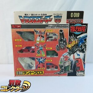 mBM749c [難あり] 当時物 タカラ トランスフォーマー C-319 マルチ戦隊 ランドクロス / 旧 TF TAKARA 1989 日本製 | K