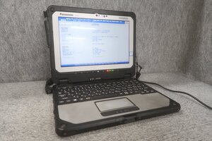 Panasonic TOUGHBOOK CF-20E0385VJ Core i5-7Y57 1.2GHz 4GB SSD 128GB ACアダプター付 ノート ジャンク■ N87420