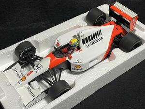 PMA ミニチャンプス 1/18 マクラーレン ホンダ MP4/6 アイルトン・セナ L・AN・G セナコレクション