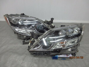 ★点灯OK★美品★レクサスLEXUS LS600h 前期 純正 LED ヘッドライト LS600 LS600h UVF45 UVF46 レクサス KOITO 85967-50030 50-96☆409