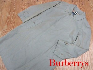 ★バーバリー Burberry★メンズ 裏ノバチェック ステンカラーコート ベージュ 90-165★R61124016B