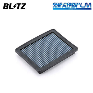 BLITZ ブリッツ サスパワー エアフィルター LM WH-702B シビック FK2 H27.12～ K20C FF タイプR 17220-RPY-G00