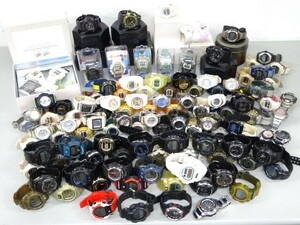 ジャンク 110点セット 大量 まとめて CASIO カシオ G-SHOCK Gショック Baby-G ベビーG GA-201 DW-6900 GLX-6900 GS-500 DW-9000K 他 腕時計