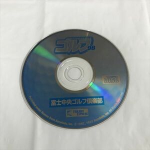 P47887 ◆トワイライトエクスプレス ゴルフ９８　Windows PCゲームソフト　ディスクのみ