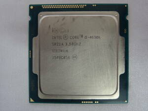 ★Intel / CPU Core i5-4690K 3.50GHz 起動確認済！ジャンク！！