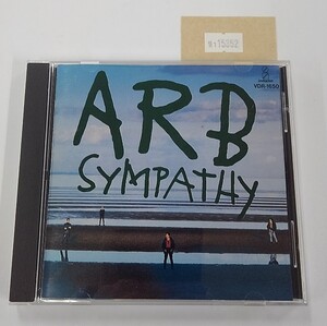 万1 15352 SYMPATHY / ARB【アルバムCD】1989年発売 ※歌詞カード裏にスレあり