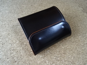 ロブスタレザー★Mini Wallet★シェルコードバン★robusta leather