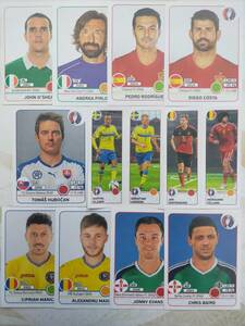 】Panini UEFA Euro 2016】D.Costa/A.Pirlo/J.O