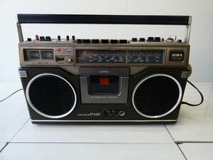 ★AIWA アイワ STEREO830 TPR-830 ステレオラジオカセットレコーダー 昭和レトロ　　　 M03993
