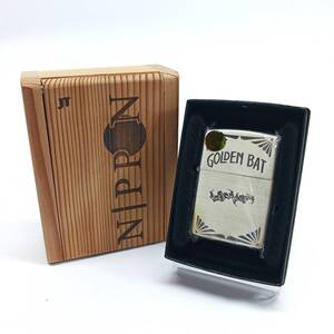 【未着火】 ZIPPO GOLDEN BAT ゴールデンバット 2011年 日本のたばこキャンペーン 懸賞品 JT