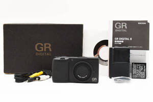 【超美品】RICOH リコー GR digital II 2 コンパクト デジタルカメラ コンデジ （シャッター回数:930） #A57