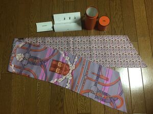 超美品 HERMES マキシツイリースカーフ エルメス スカーフ シルク100%