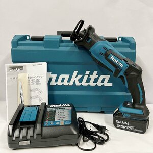 【通電確認済】makita JR184DRGT 充電式レシプロソー＜工具＞株式会社 マキタ 電動工具 DIY 充電器付 青 電動工具