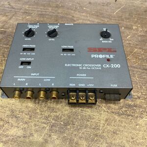 SPL PR0FILE ELECTRONIC CROSSVER 18 dB Per OCTAVE CX-200 ジャンク