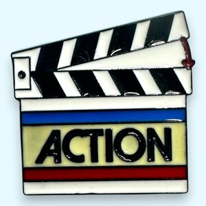 ACTION ピン ピンバッジ バッジ メモ ポスト投函