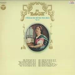 LP Marie-Claire Alain バッハ : オルガン曲全集-17 / コラール集 OS5040R COLUMBIA /00260