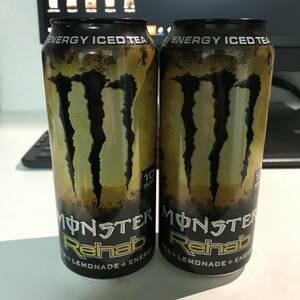 モンスター エナジー ドリンク レモネード リハブ アイスティ MONSTER ENERGY REHAB LEMONADE USDM HDM 海外版 日本未発売