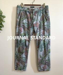 古着★JOURNAL STANDARD クロップド柄パンツ