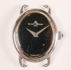 中古★アンティーク BAUME＆MERCIER ボーム＆メルシエ レディース 手巻 2針 腕時計 動作品