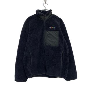 UNIQLO ジップアップ フリース ジャケット M ブラック ポケット 古着卸 アメリカ仕入 a512-5851