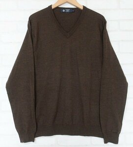 4T8953■J.CREW Vネックメリノウールニット セーター ジェイクルー