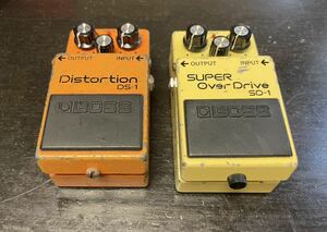 BOSS DS-1&SD-1(日本製)セットです。